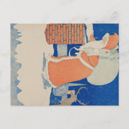 ヴィンテージサンタハガキクラシックホリデーカード ポストカード