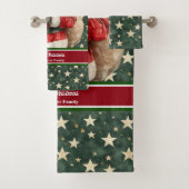 ヴィンテージサンタバスタオオルセット バスタオルセット (インサイチュ)