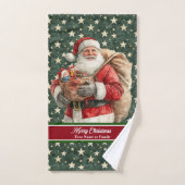 ヴィンテージサンタバスタオオルセット バスタオルセット (ハンドタオル)