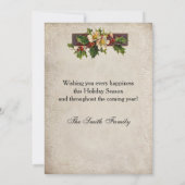 ヴィンテージサンタバッグプレゼント シーズンカード (裏面)