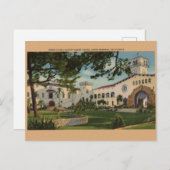 ヴィンテージサンタバーバラカウンティコートハウスポストカード ポストカード (正面/裏面)