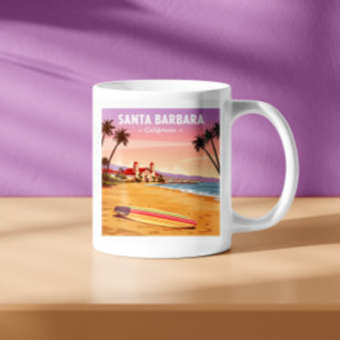 ヴィンテージサンタバーバラカリフォルニア コーヒーマグカップ