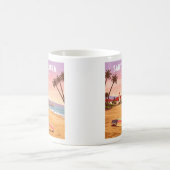 ヴィンテージサンタバーバラカリフォルニア コーヒーマグカップ (中央)