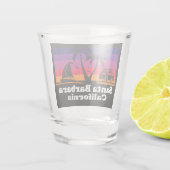 ヴィンテージサンタバーバラカリフォルニア ショットグラス (裏面)