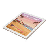 ヴィンテージサンタバーバラカリフォルニア タイル (側面)