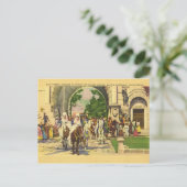 ヴィンテージサンタバーバラコートハウスゲイフィエスタ ポストカード (スタンド正面)