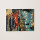 ヴィンテージサンタバーバラ,カリフォルニア ジグソーパズル (横)