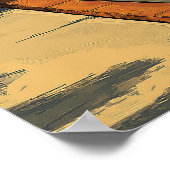 ヴィンテージサンタバーバラ，カリフォルニア ポスター (角)