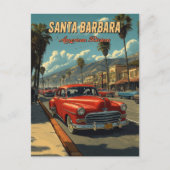 ヴィンテージサンタバーバラ，カリフォルニア ポストカード (正面)