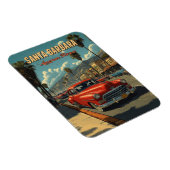 ヴィンテージサンタバーバラ,カリフォルニア マグネット (右側)