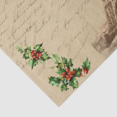 ヴィンテージサンタパリクリスマスティッシュペーパー 薄葉紙 (詳細)