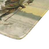 ヴィンテージサンタビクトリアンクリスマス カッティングボード (角)