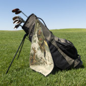 ヴィンテージサンタビクトリアンクリスマス ゴルフタオル (グリーン)