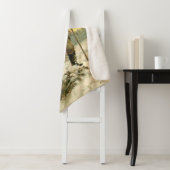 ヴィンテージサンタビクトリアンクリスマス シェルパブランケット (インサイチュ)