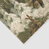 ヴィンテージサンタビクトリアンクリスマス 薄葉紙 (詳細)