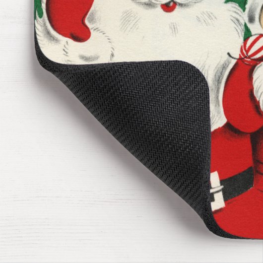 ヴィンテージサンタファミリークリスマスマウスパッド マウスパッド (コーナー)