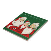 ヴィンテージサンタファミリークリスマス タイル (側面)