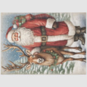 ヴィンテージサンタファーザークリスマストナディパーページ 薄葉紙 (正面)