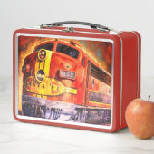 ヴィンテージサンタフェトレイン メタルランチボックス (インサイチュ)