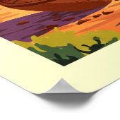 ヴィンテージサンタフェニューメキシコ ポスター (角)