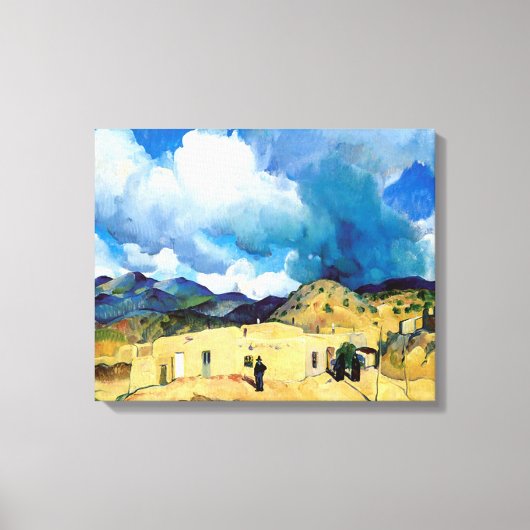 ヴィンテージサンタフェヒルズ キャンバスプリント (正面)