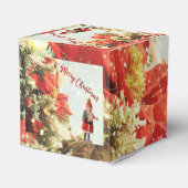 ヴィンテージサンタメリークリスマス フェイバーボックス (裏面サイド)