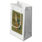 ヴィンテージサンタ付きツリー スモールペーパーバッグ (裏面アングル)