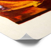 ヴィンテージサンタ喫煙パイプハンター ポスター (角)