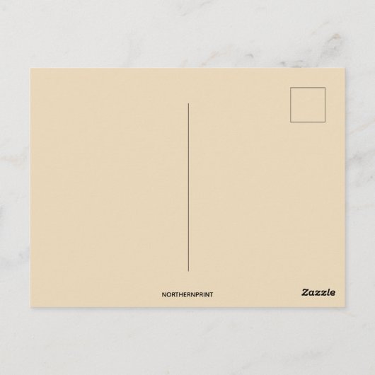 ヴィンテージサンタ小人クリスマス ポストカード (裏面)