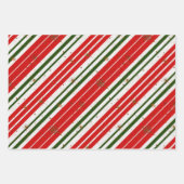 ヴィンテージサンタ応援 ラッピングペーパーシート (正面2)