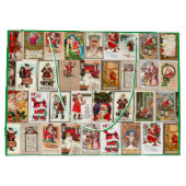 ヴィンテージサンタ抱き枕 ラージペーパーバッグ (裏面)