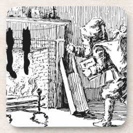 ヴィンテージサンタ持ち帰り玩具 コースター