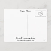 ヴィンテージサンタ月 シーズンポストカード (裏面)