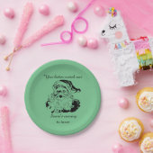 ヴィンテージサンタ来ズ・トゥ・タウン ペーパープレート (パーティー)