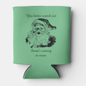 ヴィンテージサンタ来ズ・トゥ・タウン 缶クーラー (正面)