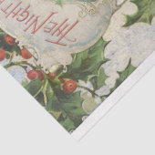 ヴィンテージサンタ素朴・ランドスケープ・ミュージック・コラージュ 薄葉紙 (詳細)