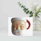 ヴィンテージサンタ葉書(点滅) シーズンポストカード (スタンド正面)