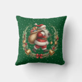 ヴィンテージサンタ装飾用クッション クッション (裏面)