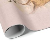 ヴィンテージサンタ車エフェメラデクページ ラッピングペーパー (ロールコーナー)