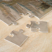 ヴィンテージサンタ雪クリスマスツリー ジグソーパズル (側面)