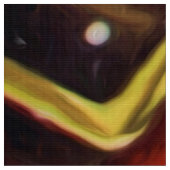 ヴィンテージサンタ顔1 ファブリック (クローズアップ)