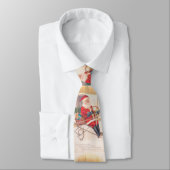 ヴィンテージサンタ飛行船ファンタジー ネクタイ (タイ)