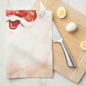 ヴィンテージサンタ4 キッチンタオル (四つ折り)