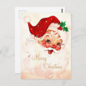 ヴィンテージサンタ4 ポストカード (正面/裏面)