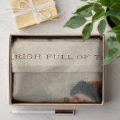 ヴィンテージサンタ・オン・スリーとデコページ 薄葉紙 (ギフト)