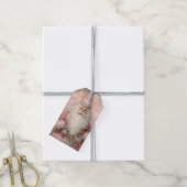 ヴィンテージサンタ ギフトタグ (より糸付き)