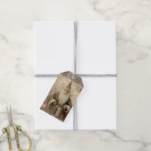 ヴィンテージサンタ ギフトタグ (より糸付き)