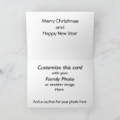 ヴィンテージサンタ・クリスマスの子供たち一年中良い シーズンカード (内部)