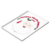 ヴィンテージサンタ・クリスマス奇跡が起こる! ノートブック (左側)