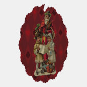 ヴィンテージサンタ・クリスマス・ミュージック・ソング オーナメントカード (右)